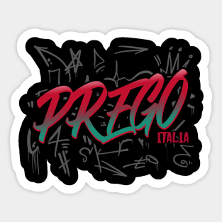Prego Stickers for Sale | TeePublic