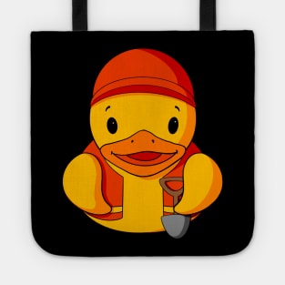 Road Construction Rubber Duck Tote