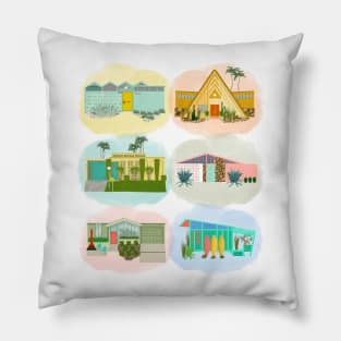 MCM Houses Pillow