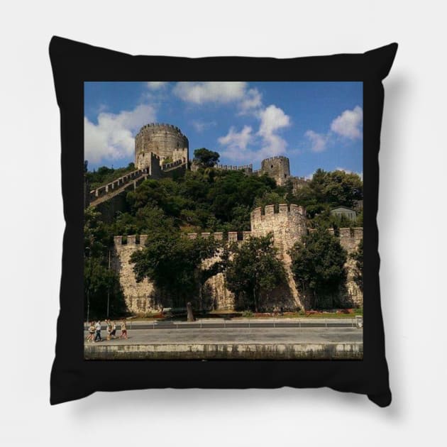 Turkey landmarks Pillow by daghlashassan