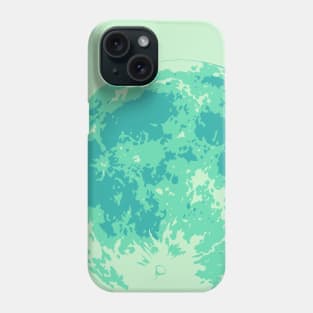 Moon in Creative Celadon style Phone Case