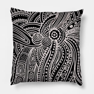 Gone Crazy with Patterns Pillow