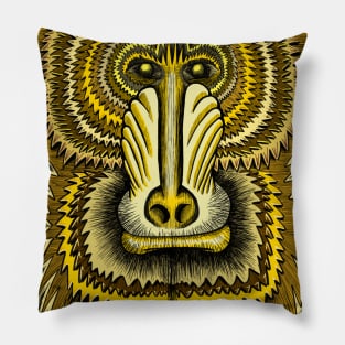 Golden Ape Pillow