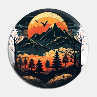 Embrace the Night Pin