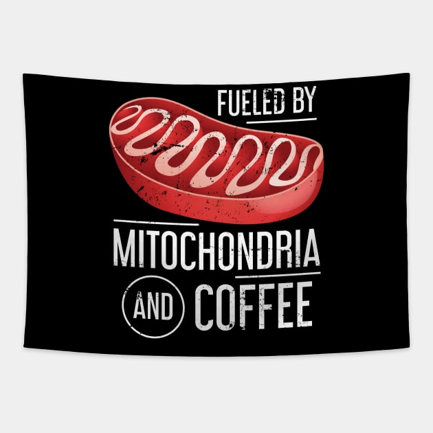 Funny Biologist Quote Mitochondria Biology Tapestry by shirtsyoulike