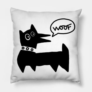 dog woof Pillow