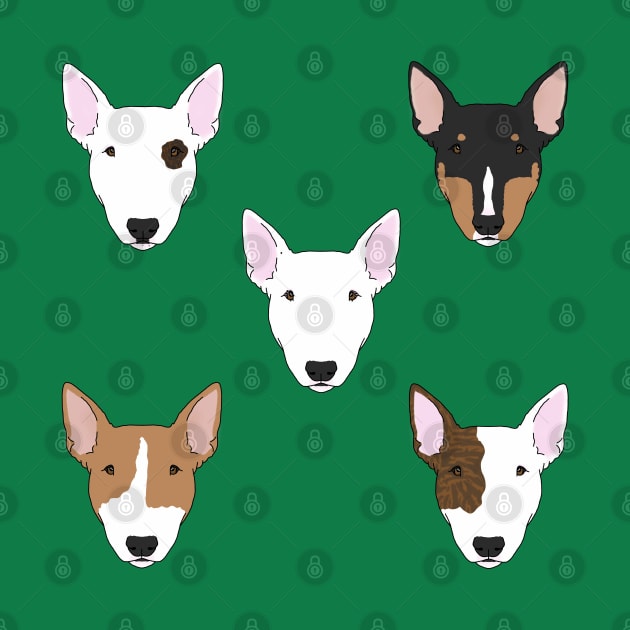 Bull Terriers by childofthecorn