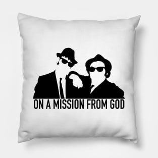 Jake & Elwood Blues Pillow