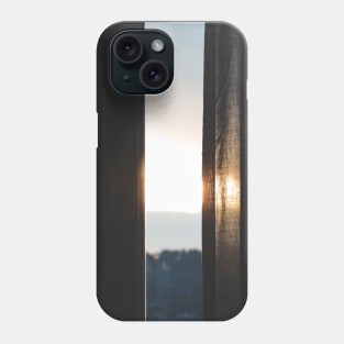 Curtain Sunset Phone Case