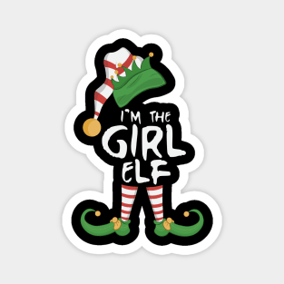 I'm The Girl Elf Magnet
