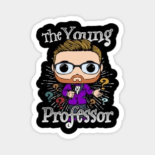 Young Professor Purple Magnet