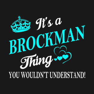 BROCKMAN T-Shirt