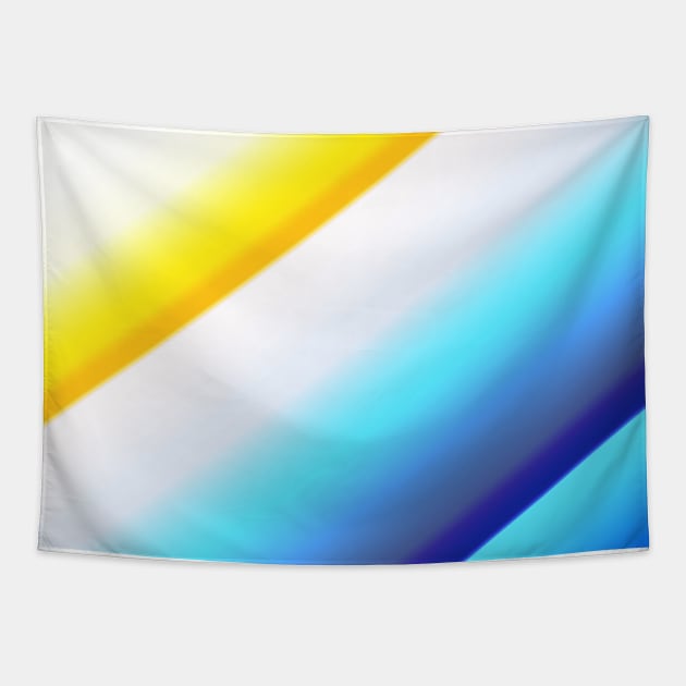 white yellow blue abstract texture Tapestry by Artistic_st