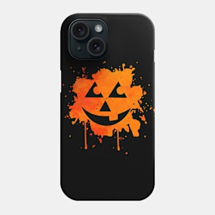 Pumpkin Paint Splat Phone Case