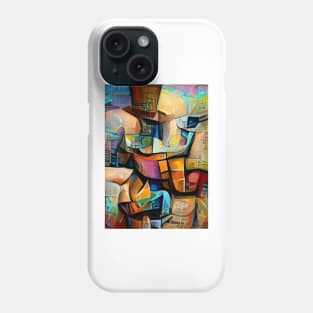 Hidden Structure Cubist Design Phone Case