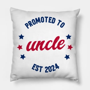 promoted to uncle 2024 new uncle Pillow