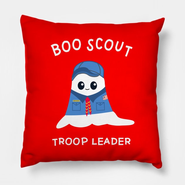 Boo Scout Ghost Pillow by MedleyDesigns67