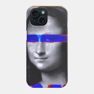 Fauxnalisa -🔴•🔵- Phone Case