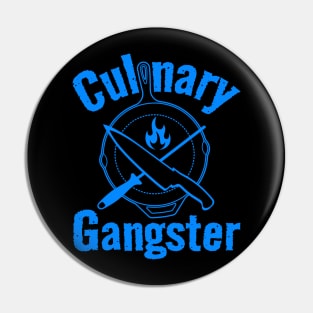 Culinary Gangster Blue Pin