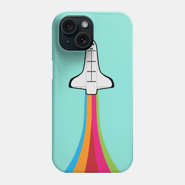 Shuttle takeoff Phone Case by helengarvey