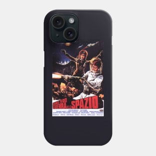 Vintage Science Fiction Movie Poster - Battle in the Stars Phone Case