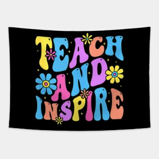 Teach Inspire Groovy Teacher Tapestry