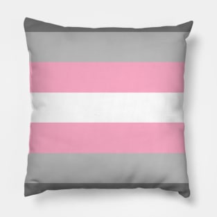 demigirl pride Pillow