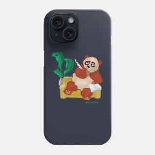 Panda Writer Phone Case