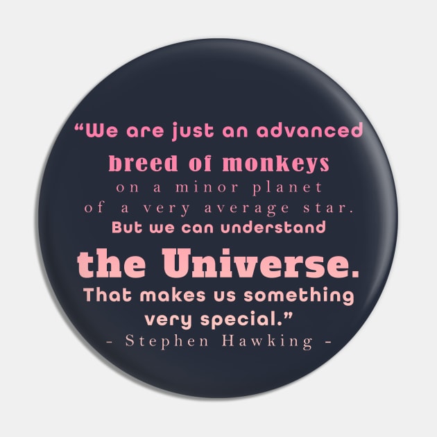 Stephen Hawking quote Pin by MarceloMoretti90