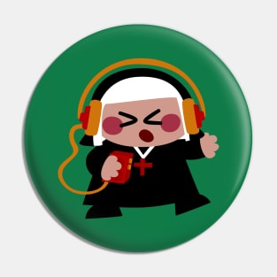 Rock Nun Pin