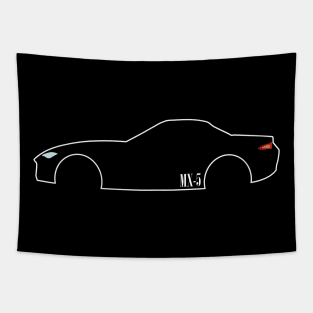 Miata Outline MX-5 ND IV White Tapestry