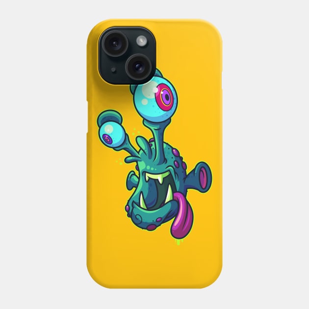 An Alien Named Frank Phone Case by ArtisticDyslexia