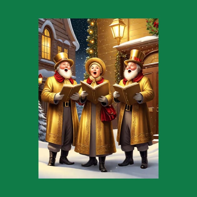 Christ Carolers by likbatonboot