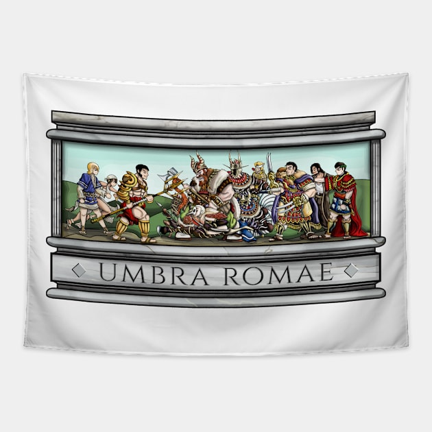Umbra Romae Color Version Tapestry by WarioPunk