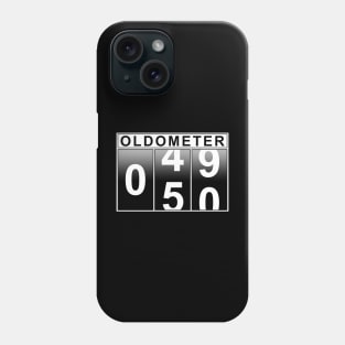 50th Birthday Oldometer Phone Case