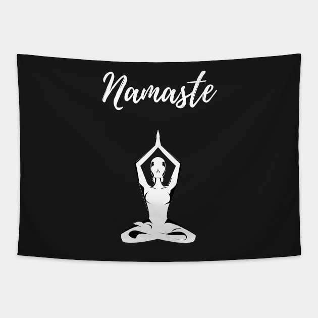 Namaste Tapestry by LifeSimpliCity