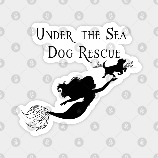 Under The Sea Dog Rescue Magnet by ZkyySky