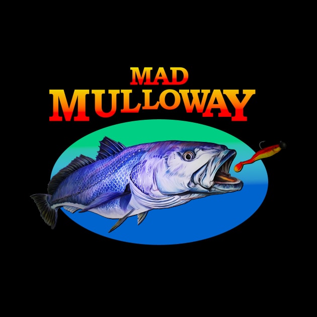 mad mulloway by Art by Paul