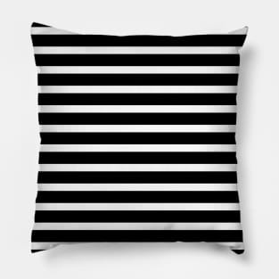 Lines Pattern - BlackWhite Pillow