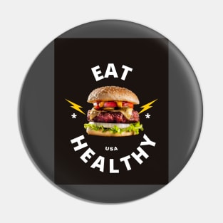 Eat Healthy Pin