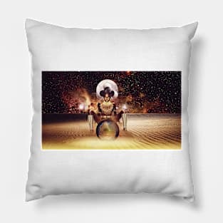 ANA EDO - Earth Gold. The Mother Of Gold By SIRIUS-UGO-ART Pillow