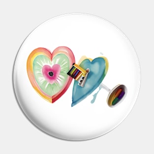 Key To The Heart Pin