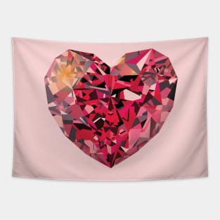 Heart Gem Tapestry