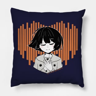 Listen to your Heart | GothicCat Pillow