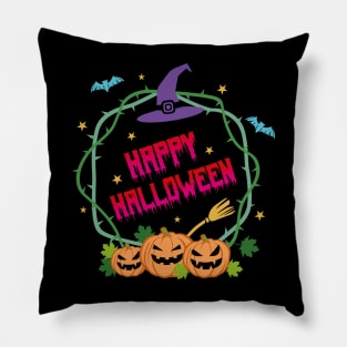 Happy Halloween Party Costume Gift for a Halloween Lover Pillow