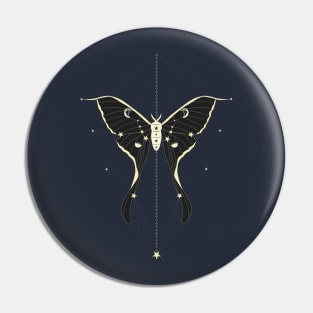 Night Moth Pin