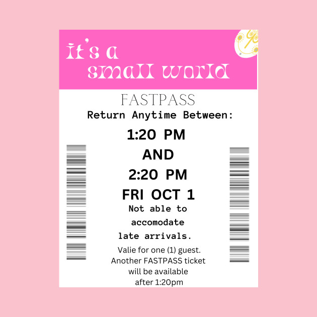 Small World FP by Married to a DisneyAddict