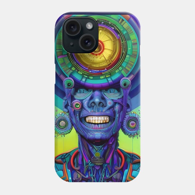 Techno-Shaman (14) Phone Case by TheThirdEye