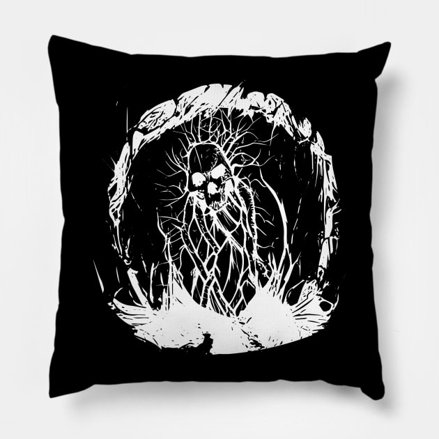 Tree Monster Pillow by Lolebomb