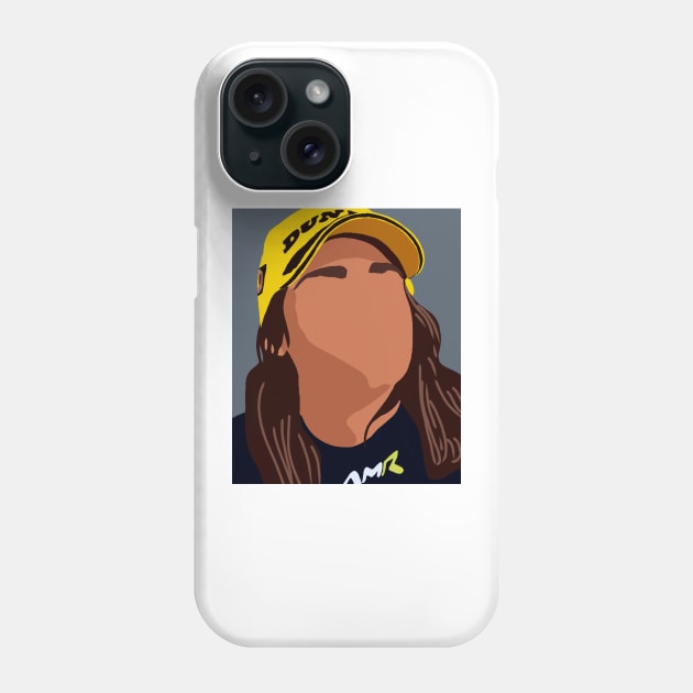 W-series champion Jamie Chadwick design Phone Case by royaldutchness